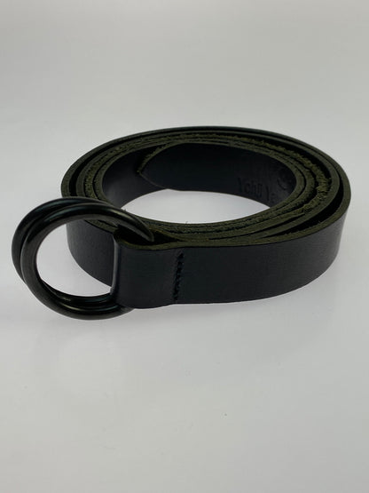 【中古品】【メンズ/レディース】 S'YTE YOHJI YAMAMOTO サイト ヨウジヤマモト レザー リング ベルト 革 205-260830-em-54-min カラー：ブラック 万代Net店