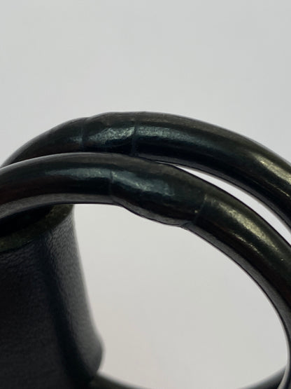 【中古品】【メンズ/レディース】 S'YTE YOHJI YAMAMOTO サイト ヨウジヤマモト レザー リング ベルト 革 205-260830-em-54-min カラー：ブラック 万代Net店