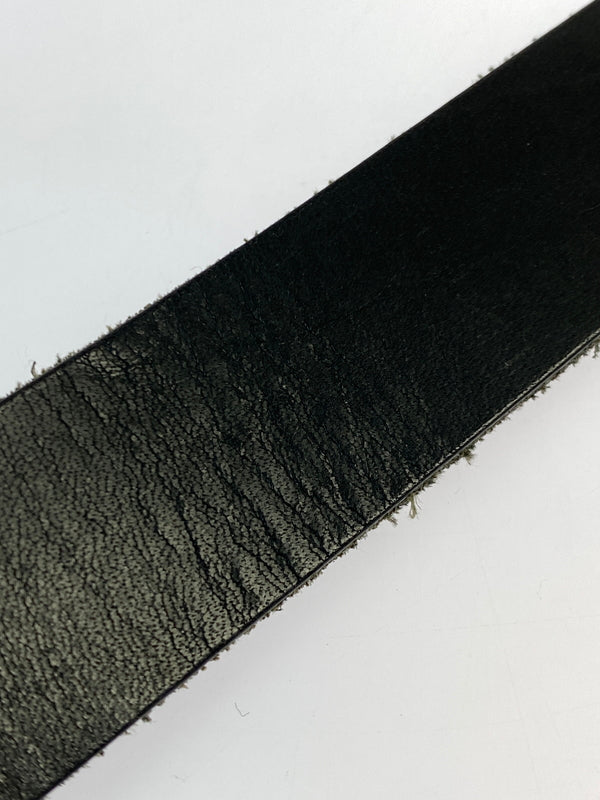 【中古品】【メンズ/レディース】 S'YTE YOHJI YAMAMOTO サイト ヨウジヤマモト レザー リング ベルト 革 205-260830-em-54-min カラー：ブラック 万代Net店