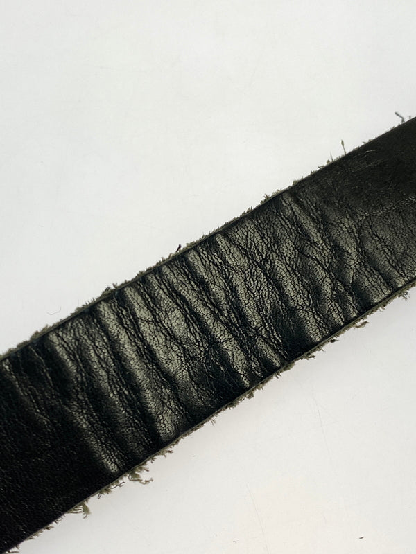 【中古品】【メンズ/レディース】 S'YTE YOHJI YAMAMOTO サイト ヨウジヤマモト レザー リング ベルト 革 205-260830-em-54-min カラー：ブラック 万代Net店