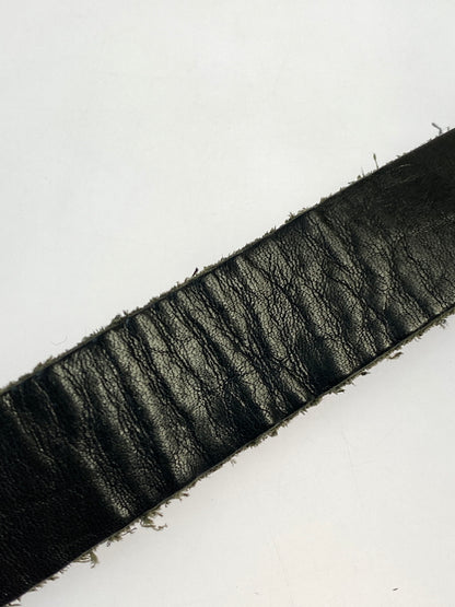 【中古品】【メンズ/レディース】 S'YTE YOHJI YAMAMOTO サイト ヨウジヤマモト レザー リング ベルト 革 205-260830-em-54-min カラー：ブラック 万代Net店