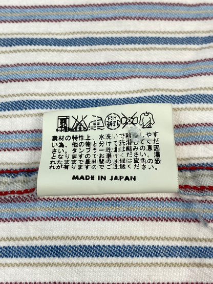 【中古品】【メンズ】 SUGAR CANE シュガーケーン ストライプシャツ SC27174 長袖 シャツ ロングスリーブ 145-260830-hu-56-min サイズ：L カラー：ブルー/ホワイト系（ストライプ） 万代Net店