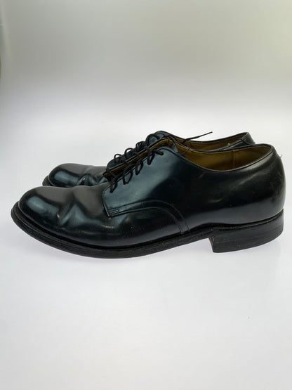 【中古品】【メンズ】 U.S.NAVY ユーエスネイビー 70'S SERVICE SHOES 70年代 サービス シューズ ヴィンテージ 革 靴 レザー シューズ 164-260827-hu-05-min サイズ：サイズ不明 下記参照 カラー：ブラック 万代Net店