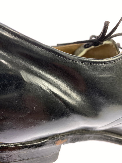 【中古品】【メンズ】 U.S.NAVY ユーエスネイビー 70'S SERVICE SHOES 70年代 サービス シューズ ヴィンテージ 革 靴 レザー シューズ 164-260827-hu-05-min サイズ：サイズ不明 下記参照 カラー：ブラック 万代Net店