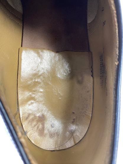 【中古品】【メンズ】 U.S.NAVY ユーエスネイビー 70'S SERVICE SHOES 70年代 サービス シューズ ヴィンテージ 革 靴 レザー シューズ 164-260827-hu-05-min サイズ：サイズ不明 下記参照 カラー：ブラック 万代Net店