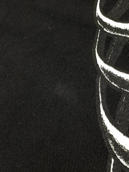 【中古品】【メンズ】 SUBCIETY サブサエティ SKELTON L/S TEE 155－44028 スケルトン ロングスリーブ Tシャツ メンズ 長袖 トップス 骸骨 142-260904-em-37-min サイズ：S カラー：ブラック 万代Net店