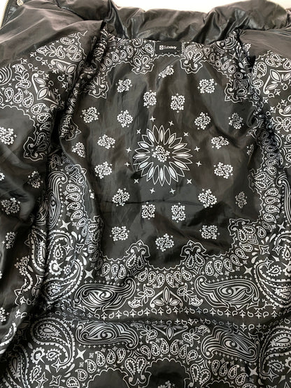 【中古品】【メンズ】 SUBCIETY サブサエティ FAX LEATHER PADDED JKT 105－62730 フェイクレザー パデッドジャケット アウター 142-260909-yn-32-min サイズ：L カラー：ブラック 万代Net店