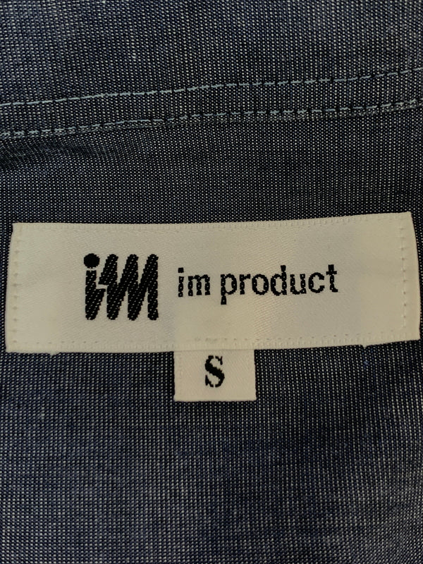 【中古品】【メンズ】 IM PRODUCT アイムプロダクト ISSEI MIYAKE LSシャツ イッセイミヤケ ロングスリーブ 長袖 141-260903-hu-23-min サイズ：S カラー：ネイビー系 万代Net店
