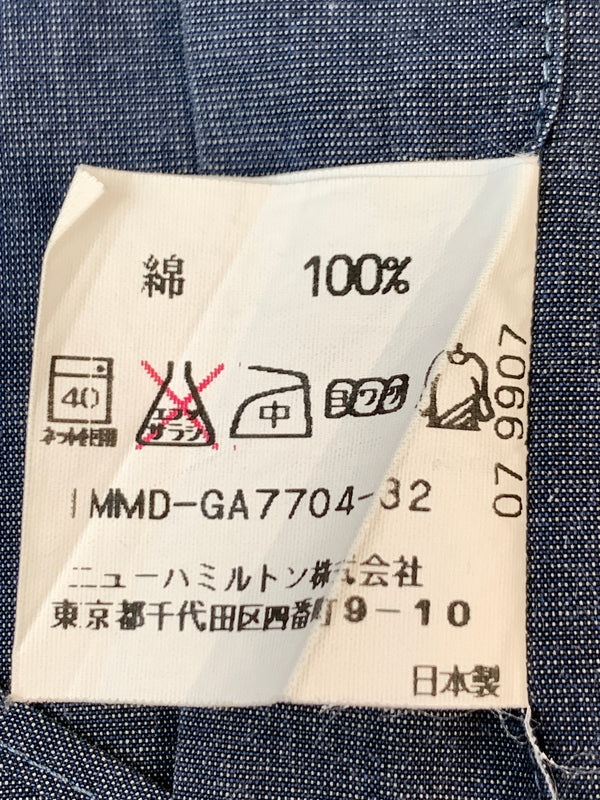 【中古品】【メンズ】 IM PRODUCT アイムプロダクト ISSEI MIYAKE LSシャツ イッセイミヤケ ロングスリーブ 長袖 141-260903-hu-23-min サイズ：S カラー：ネイビー系 万代Net店
