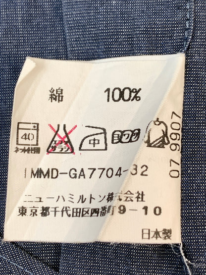 【中古品】【メンズ】 IM PRODUCT アイムプロダクト ISSEI MIYAKE LSシャツ イッセイミヤケ ロングスリーブ 長袖 141-260903-hu-23-min サイズ：S カラー：ネイビー系 万代Net店