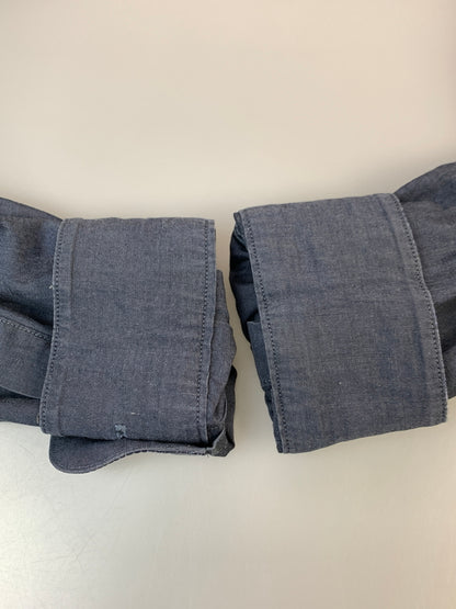 【中古品】【メンズ】 IM PRODUCT アイムプロダクト ISSEI MIYAKE LSシャツ イッセイミヤケ ロングスリーブ 長袖 141-260903-hu-23-min サイズ：S カラー：ネイビー系 万代Net店