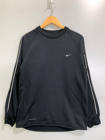 【中古品】【メンズ】 EURO NIKE ユーロ ナイキ 00S 裏フリース トレーナー 00年代 スウェット プルオーバー メンズ トップス ヴィンテージ 146-260901-em-17-min サイズ：L カラー：ブラック 万代Net店