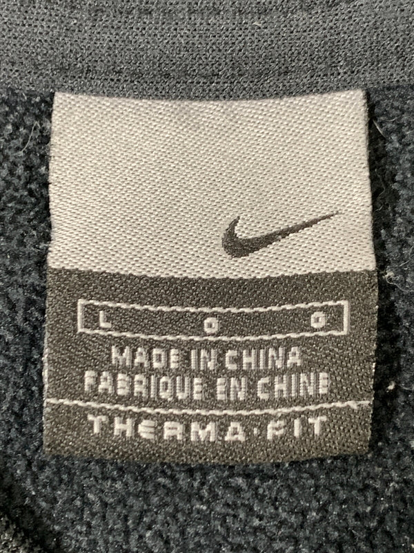 【中古品】【メンズ】 EURO NIKE ユーロ ナイキ 00S 裏フリース トレーナー 00年代 スウェット プルオーバー メンズ トップス ヴィンテージ 146-260901-em-17-min サイズ：L カラー：ブラック 万代Net店