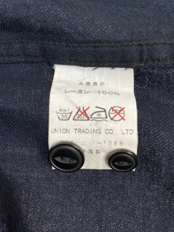 【中古品】【メンズ】 HOUSTON ヒューストン スーベニア レーヨンシャツ 半袖 シャツ ショートスリーブ 145-260830-hu-55-min サイズ：M カラー：ブラック 万代Net店