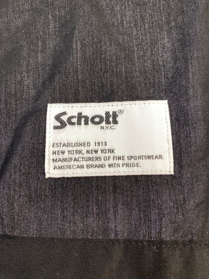 【中古品】【メンズ】 SCHOTT ショット BOWLING SHIRT ボーリングシャツ 長袖シャツ トップス 145-260909-yn-36-min サイズ：M カラー：ブラック 万代Net店