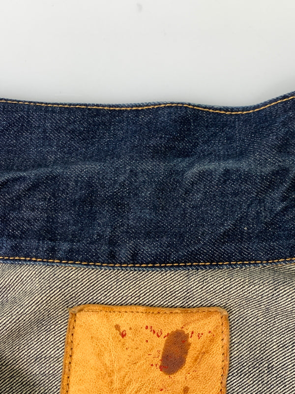 【中古品】【メンズ】 SEWING CHOP O'ALLS ソーイング チョップ オールズ 2ND DENIM JACKET デニムジャケット ライトアウター 145-260909-yn-37-min サイズ：36 カラー：インディゴ 万代Net店