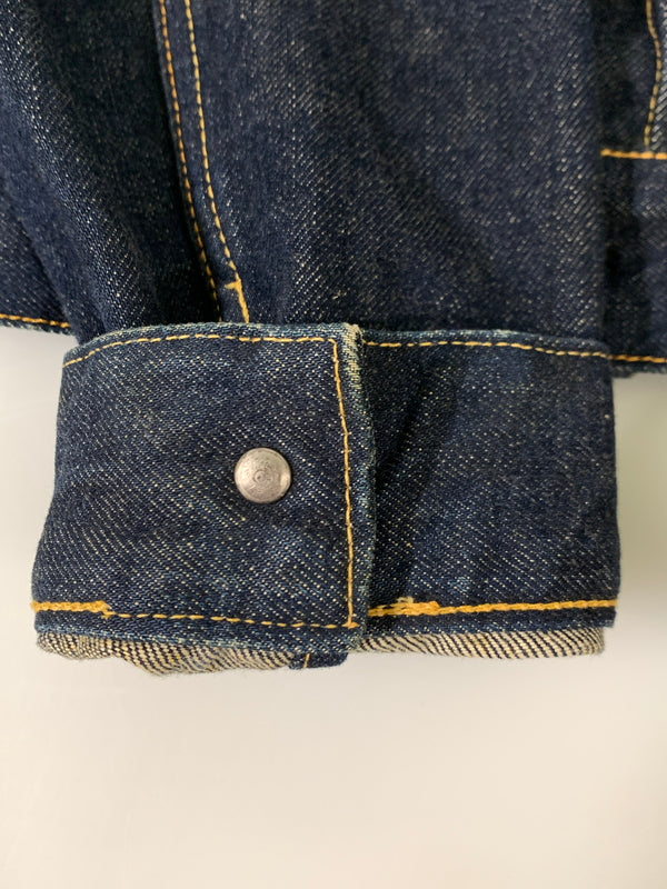 【中古品】【メンズ】 SEWING CHOP O'ALLS ソーイング チョップ オールズ 2ND DENIM JACKET デニムジャケット ライトアウター 145-260909-yn-37-min サイズ：36 カラー：インディゴ 万代Net店