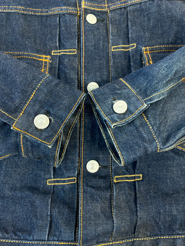 【中古品】【メンズ】 SEWING CHOP O'ALLS ソーイング チョップ オールズ 2ND DENIM JACKET デニムジャケット ライトアウター 145-260909-yn-37-min サイズ：36 カラー：インディゴ 万代Net店