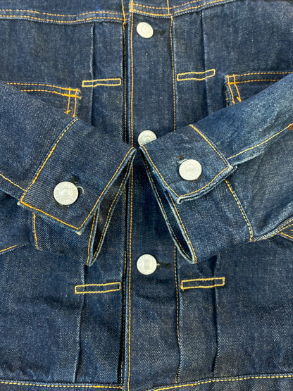 【中古品】【メンズ】 SEWING CHOP O'ALLS ソーイング チョップ オールズ 2ND DENIM JACKET デニムジャケット ライトアウター 145-260909-yn-37-min サイズ：36 カラー：インディゴ 万代Net店