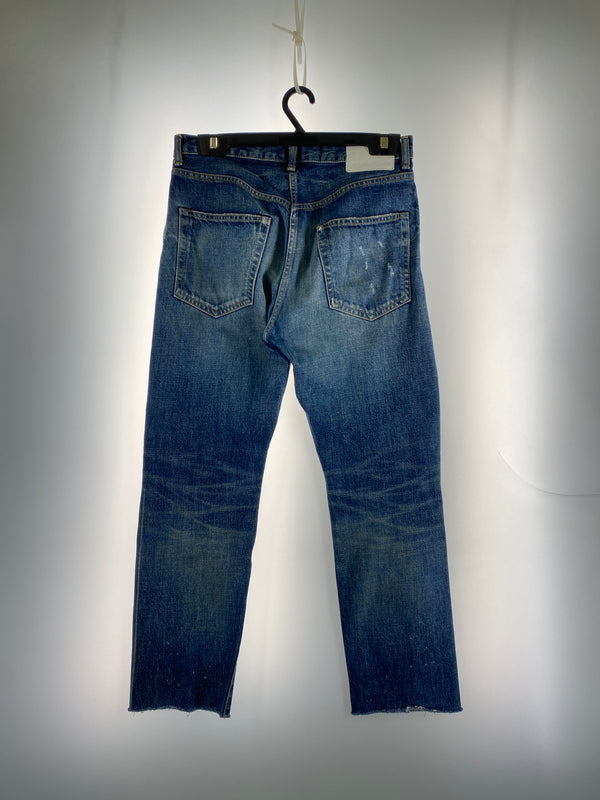 【現状渡し品】【メンズ】 RON HERMAN ロンハーマン WWⅡ RAW DENIM STRAIGHT PANTS 32220600042 ロー デニム ストレート パンツ メンズ ボトムス ジーンズ ジーパン 151-260901-em-25-min サイズ：31 カラー：インディゴ 万代Net店
