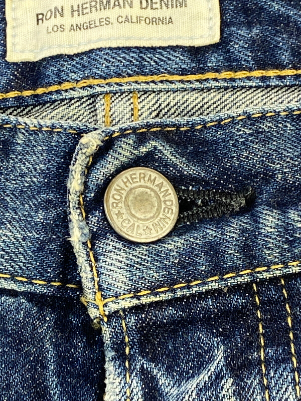 【現状渡し品】【メンズ】 RON HERMAN ロンハーマン WWⅡ RAW DENIM STRAIGHT PANTS 32220600042 ロー デニム ストレート パンツ メンズ ボトムス ジーンズ ジーパン 151-260901-em-25-min サイズ：31 カラー：インディゴ 万代Net店