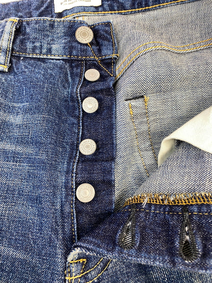 【現状渡し品】【メンズ】 RON HERMAN ロンハーマン WWⅡ RAW DENIM STRAIGHT PANTS 32220600042 ロー デニム ストレート パンツ メンズ ボトムス ジーンズ ジーパン 151-260901-em-25-min サイズ：31 カラー：インディゴ 万代Net店