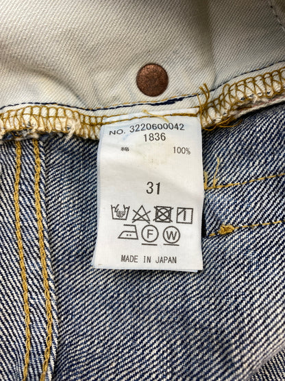 【現状渡し品】【メンズ】 RON HERMAN ロンハーマン WWⅡ RAW DENIM STRAIGHT PANTS 32220600042 ロー デニム ストレート パンツ メンズ ボトムス ジーンズ ジーパン 151-260901-em-25-min サイズ：31 カラー：インディゴ 万代Net店