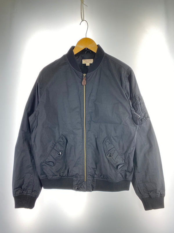 【中古品】【メンズ】 WALLACE&BARNES ウォレス・アンド・バーンズ ボンバージャケット MA-1 ナイロンジャケット 146-260910-ta-07-min サイズ：M カラー：ブラック 万代Net店
