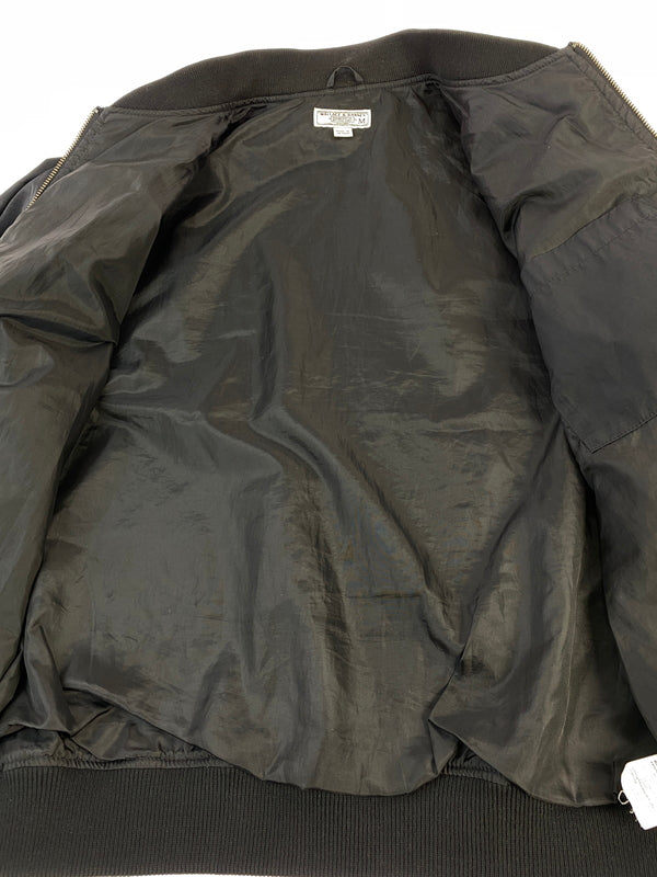 【中古品】【メンズ】 WALLACE&BARNES ウォレス・アンド・バーンズ ボンバージャケット MA-1 ナイロンジャケット 146-260910-ta-07-min サイズ：M カラー：ブラック 万代Net店