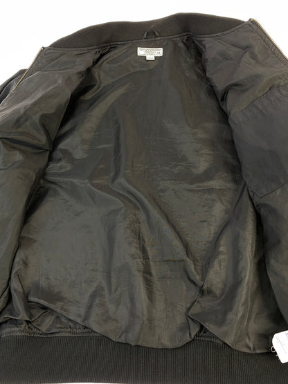 【中古品】【メンズ】 WALLACE&BARNES ウォレス・アンド・バーンズ ボンバージャケット MA-1 ナイロンジャケット 146-260910-ta-07-min サイズ：M カラー：ブラック 万代Net店