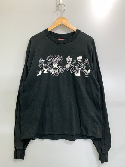 【現状渡し品】【メンズ】 COWBOY MOUTH カウボーイ マウス Tシャツ 長袖 ショートスリーブ バンドTシャツ メンズ トップス 146-260901-em-14-min サイズ：XL カラー：ブラック 万代Net店