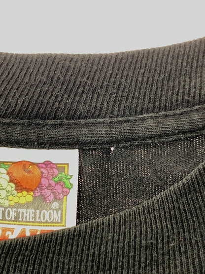 【現状渡し品】【メンズ】 COWBOY MOUTH カウボーイ マウス Tシャツ 長袖 ショートスリーブ バンドTシャツ メンズ トップス 146-260901-em-14-min サイズ：XL カラー：ブラック 万代Net店