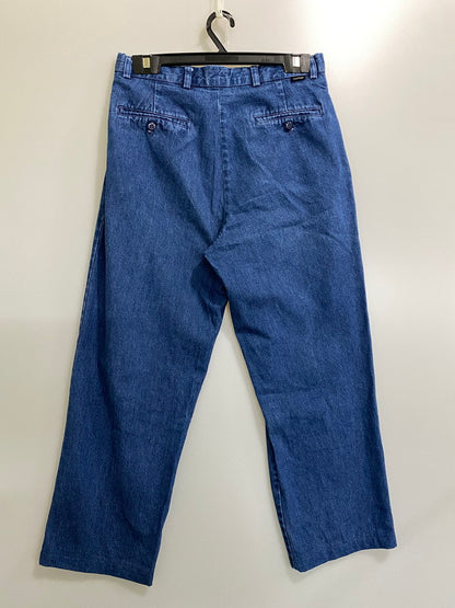 【中古品】【メンズ】 DOCKERS ドッカーズ ツータック デニム メンズ デニム パンツ ボトムス ジーパン ジーンズ 157-260904-em-29-min サイズ：W33×L32 カラー：インディゴ 万代Net店