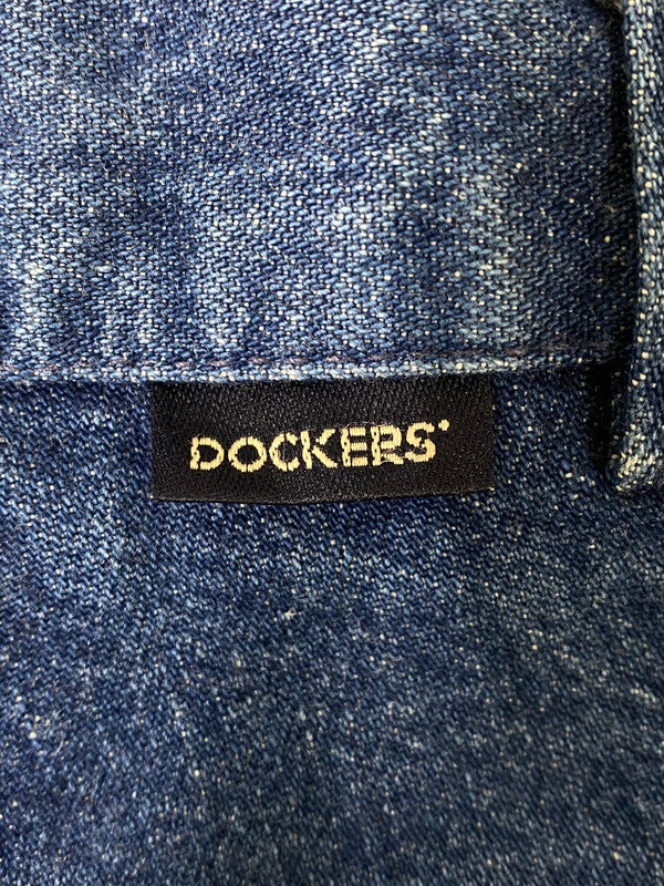 【中古品】【メンズ】 DOCKERS ドッカーズ ツータック デニム メンズ デニム パンツ ボトムス ジーパン ジーンズ 157-260904-em-29-min サイズ：W33×L32 カラー：インディゴ 万代Net店