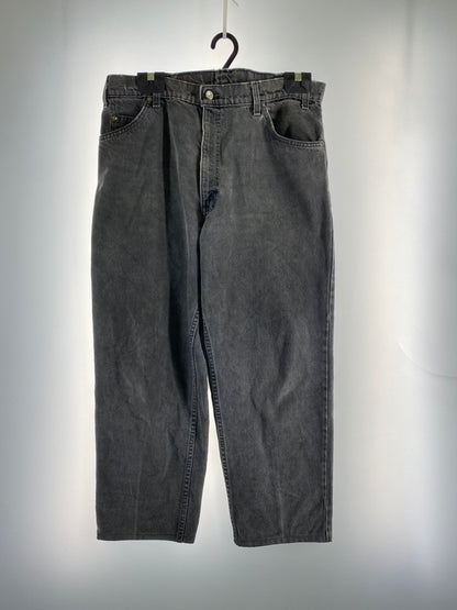 【中古品】【メンズ】 LEVI'S リーバイス 550 BLACK DENIM PANTS 90'S 黒タブ 550 ブラック デニムパンツ メンズ ボトムス ジーパン ジーンズ 90年代 ヴィンテージ 157-260901-em-27-min カラー：ブラックインディゴ 万代Net店