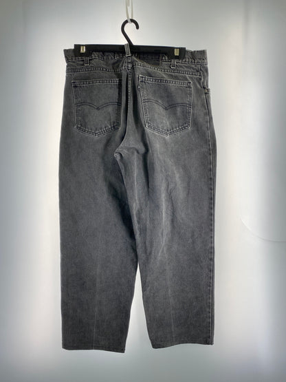 【中古品】【メンズ】 LEVI'S リーバイス 550 BLACK DENIM PANTS 90'S 黒タブ 550 ブラック デニムパンツ メンズ ボトムス ジーパン ジーンズ 90年代 ヴィンテージ 157-260901-em-27-min カラー：ブラックインディゴ 万代Net店