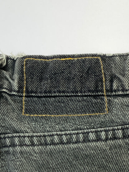 【中古品】【メンズ】 LEVI'S リーバイス 550 BLACK DENIM PANTS 90'S 黒タブ 550 ブラック デニムパンツ メンズ ボトムス ジーパン ジーンズ 90年代 ヴィンテージ 157-260901-em-27-min カラー：ブラックインディゴ 万代Net店