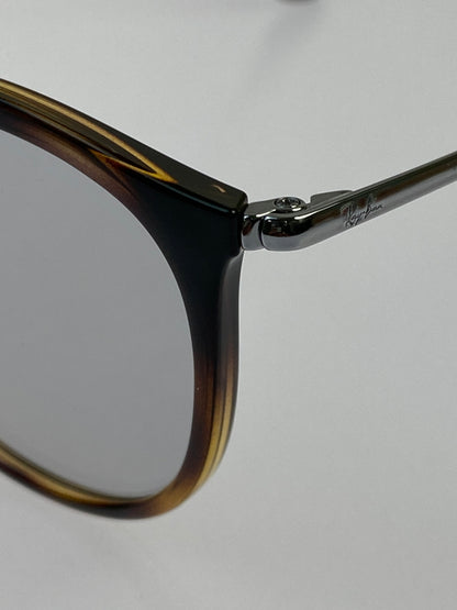 【中古品】【メンズ/レディース】 RAY-BAN レイバン メガネ RB7140 アクセサリー ファッション アイテム 度なし 49□20-150 203-260830-em-52-min カラー：ポリッシュ ハバナ 万代Net店