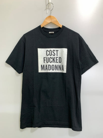 【中古品】【メンズ】 SUPREME シュプリーム COST FUCKED MADONNA TEE コスト ファックド マドンナ 半袖 Tシャツ ショートスリーブ メンズ トップス 149-260901-em-13-min サイズ：M カラー：ブラック 万代Net店