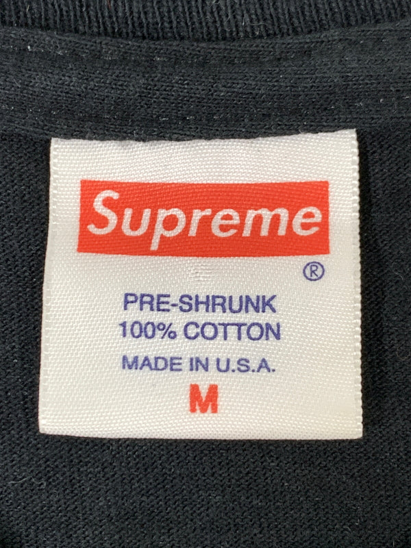 【中古品】【メンズ】 SUPREME シュプリーム COST FUCKED MADONNA TEE コスト ファックド マドンナ 半袖 Tシャツ ショートスリーブ メンズ トップス 149-260901-em-13-min サイズ：M カラー：ブラック 万代Net店