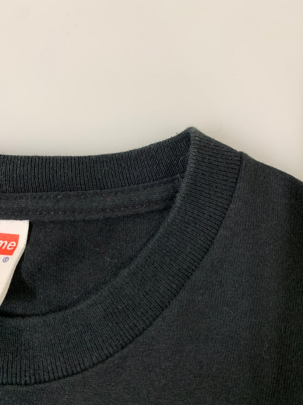 【中古品】【メンズ】 SUPREME シュプリーム COST FUCKED MADONNA TEE コスト ファックド マドンナ 半袖 Tシャツ ショートスリーブ メンズ トップス 149-260901-em-13-min サイズ：M カラー：ブラック 万代Net店