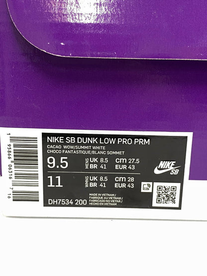【中古品】【メンズ】 NIKE ナイキ SB DUNK LOW PRM BROWN PAISLEY DH7534-200 SB ダンク ロー プレミアム ブラウンペイズリー スニーカー メンズ シューズ 靴 160-260830-em-19-min サイズ：27.5cm カラー：ブラウン系 万代Net店