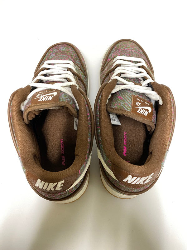 【中古品】【メンズ】 NIKE ナイキ SB DUNK LOW PRM BROWN PAISLEY DH7534-200 SB ダンク ロー プレミアム ブラウンペイズリー スニーカー メンズ シューズ 靴 160-260830-em-19-min サイズ：27.5cm カラー：ブラウン系 万代Net店
