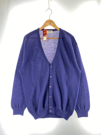 【中古品】【メンズ】 ARROW アロー LOGO CARDIGAN ロゴ カーディガン トップス 146-260909-yn-39-min サイズ：XL カラー：パープル 万代Net店