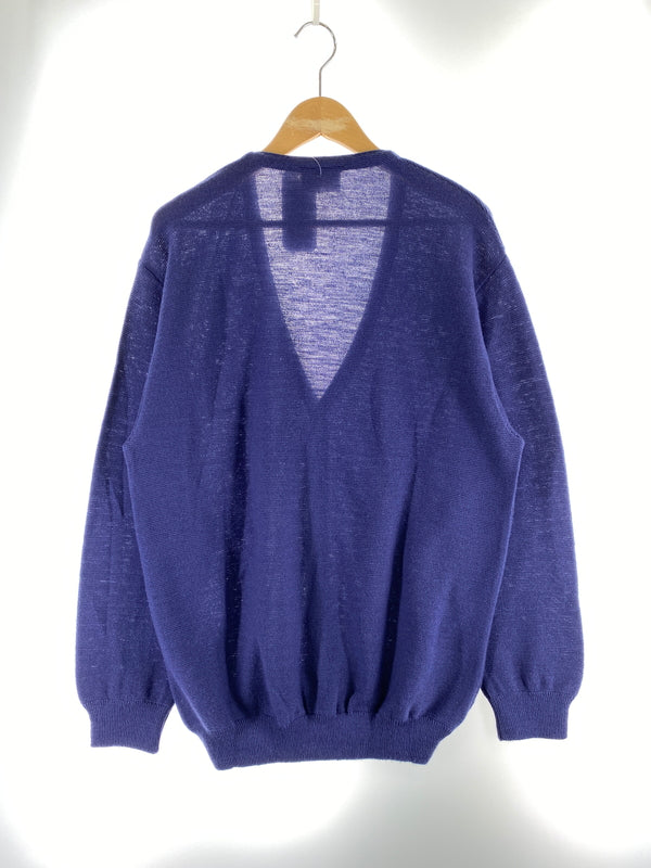 【中古品】【メンズ】 ARROW アロー LOGO CARDIGAN ロゴ カーディガン トップス 146-260909-yn-39-min サイズ：XL カラー：パープル 万代Net店