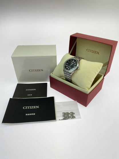 【中古品】【メンズ】 CITIZEN シチズン アナログ クオーツ腕時計 FRD59-2391 H415-S033004 ECO-DRIVE メンズ ウォッチ ソーラー電場腕時計 197-260830-em-49-min カラー：シルバー/ブラック 万代Net店
