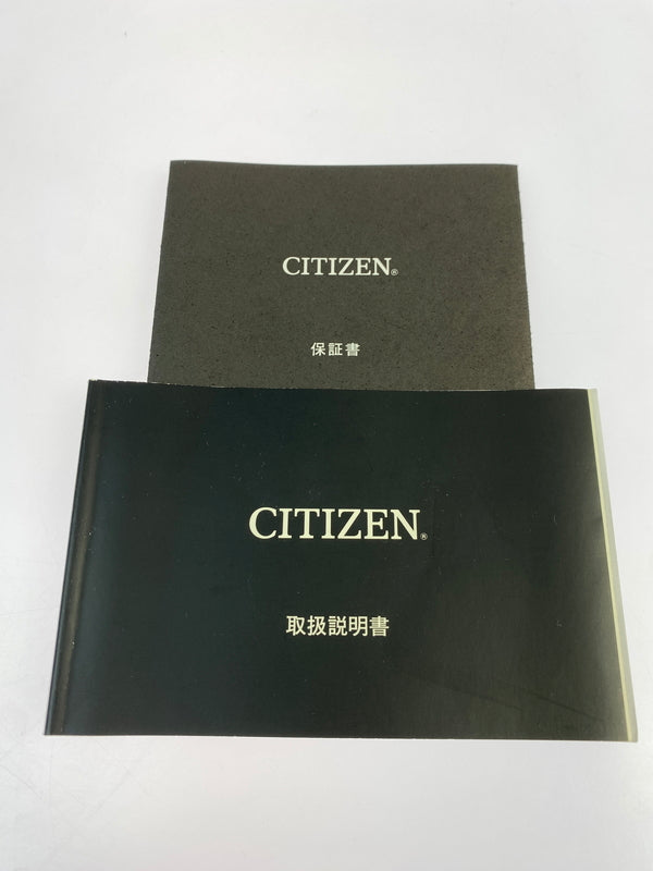 【中古品】【メンズ】 CITIZEN シチズン アナログ クオーツ腕時計 FRD59-2391 H415-S033004 ECO-DRIVE メンズ ウォッチ ソーラー電場腕時計 197-260830-em-49-min カラー：シルバー/ブラック 万代Net店