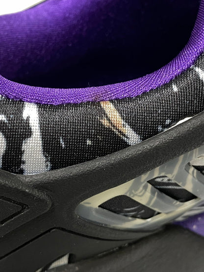 【中古品】【メンズ】 PUMA プーマ DISC BLAZE ATMOS 394416-01 アトモス別注 プーマ ディスクブレイズ 墨流し スニーカー メンズ シューズ 靴 163-260830-em-18-min サイズ：27.0cm カラー：ブラック/ホワイト/パープル 万代Net店