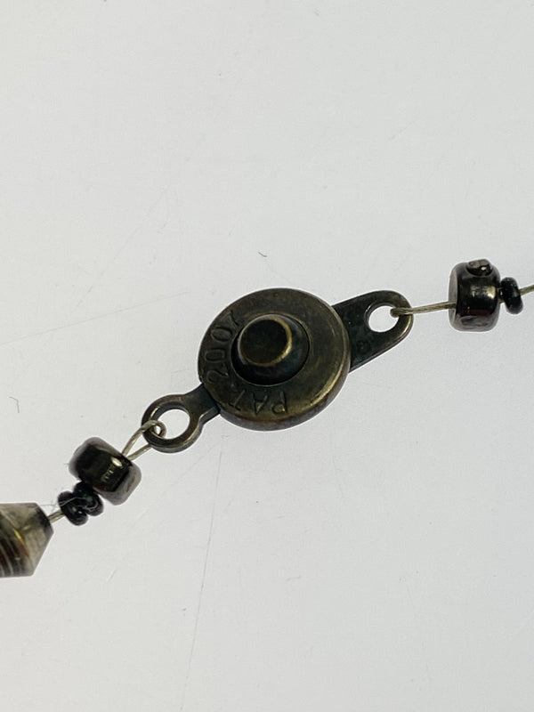 【中古品】【メンズ/レディース】 USED ユーズド ヴィンテージ ネックレス アクセサリー ヴィンテージ 首輪 本体のみ 193-260830-em-46-min カラー：スモークシルバー 万代Net店
