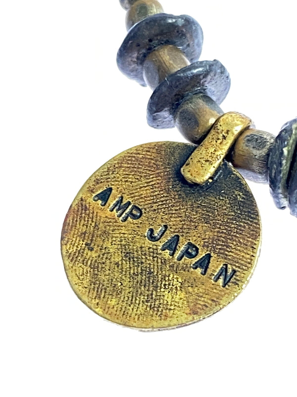 【中古品】【メンズ/レディース】 AMP JAPAN アンプジャパン ブレスレット アクセサリー 腕輪 ヴィンテージ風 ハンドメイド 193-260830-em-45-min カラー：ゴールドブラウン 万代Net店